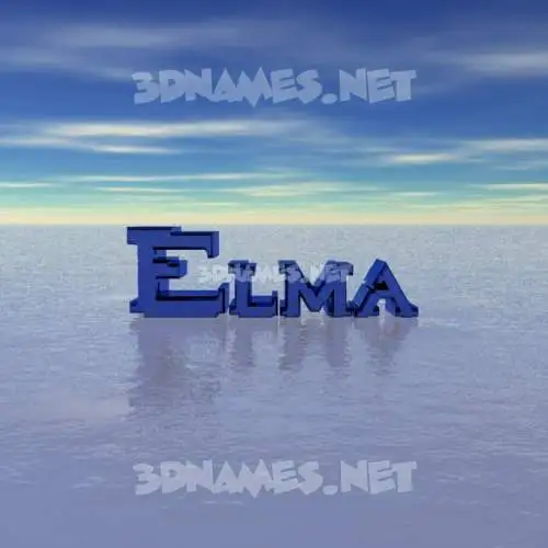 elma in Horizon style - 3D name wallpaper elma in Horizon style - 3D name wallpaper