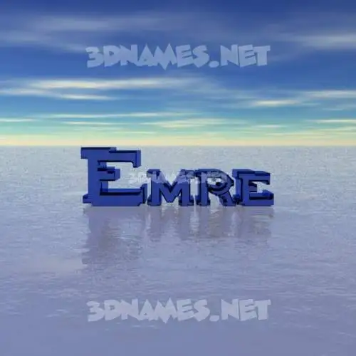 emre in Horizon style - 3D name wallpaper emre in Horizon style - 3D name wallpaper