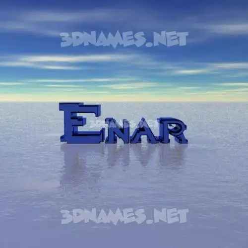 enar in Horizon style - 3D name wallpaper enar in Horizon style - 3D name wallpaper