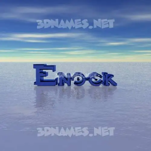 enock in Horizon style - 3D name wallpaper enock in Horizon style - 3D name wallpaper