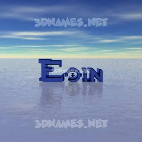 eoin in Horizon style - 3D name wallpaper eoin in Horizon style - 3D name wallpaper