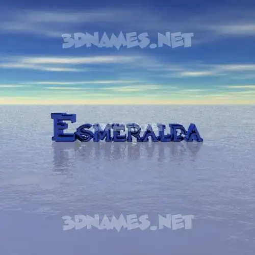 esmeralda in Horizon style - 3D name wallpaper esmeralda in Horizon style - 3D name wallpaper