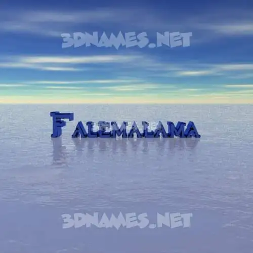 falemalama in Horizon style - 3D name wallpaper falemalama in Horizon style - 3D name wallpaper