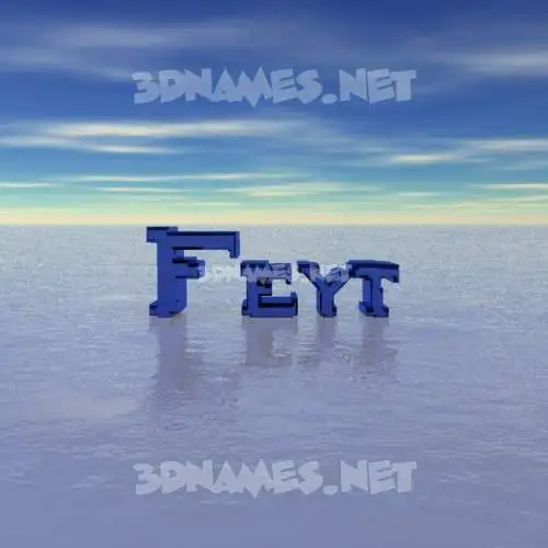 feyt in Horizon style - 3D name wallpaper feyt in Horizon style - 3D name wallpaper
