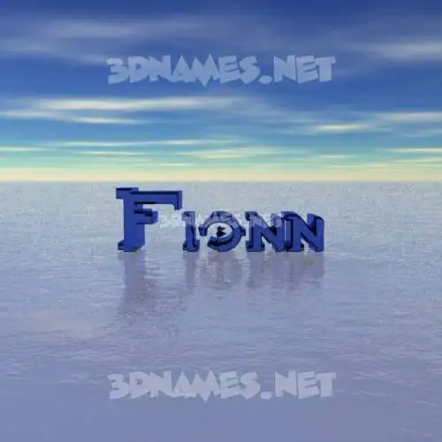 fionn in Horizon style - 3D name wallpaper fionn in Horizon style - 3D name wallpaper