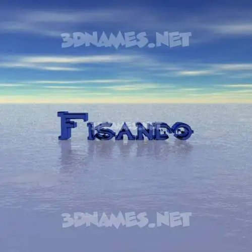 fisando in Horizon style - 3D name wallpaper fisando in Horizon style - 3D name wallpaper