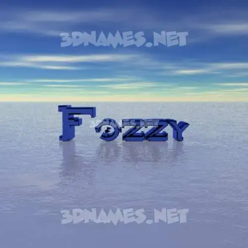 fozzy in Horizon style - 3D name wallpaper fozzy in Horizon style - 3D name wallpaper