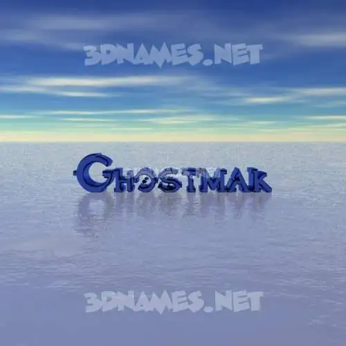 ghostmak in Horizon style - 3D name wallpaper ghostmak in Horizon style - 3D name wallpaper
