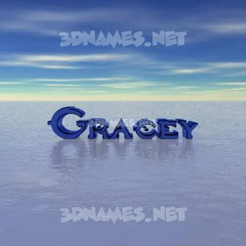 gracey in Horizon style - 3D name wallpaper gracey in Horizon style - 3D name wallpaper