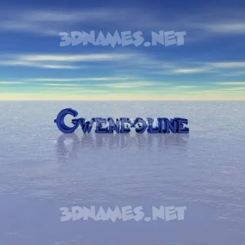 gwendoline in Horizon style - 3D name wallpaper gwendoline in Horizon style - 3D name wallpaper
