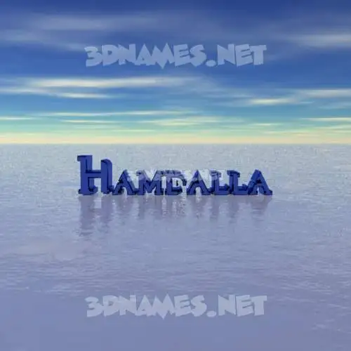 hamdalla in Horizon style - 3D name wallpaper hamdalla in Horizon style - 3D name wallpaper