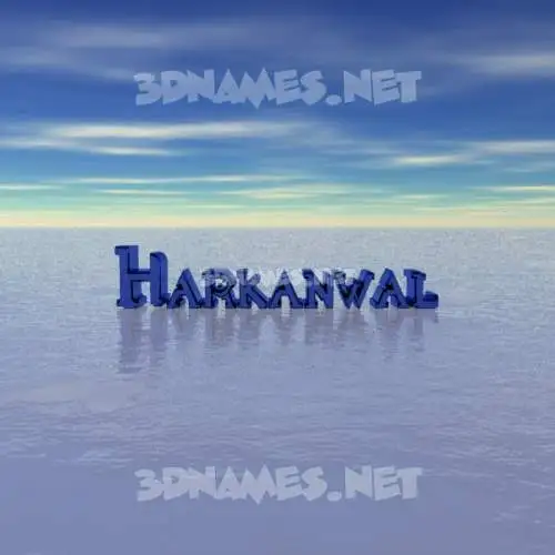 harkanwal in Horizon style - 3D name wallpaper harkanwal in Horizon style - 3D name wallpaper