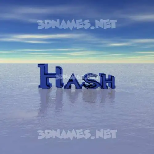 hash in Horizon style - 3D name wallpaper hash in Horizon style - 3D name wallpaper