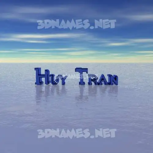 huy tran in Horizon style - 3D name wallpaper huy tran in Horizon style - 3D name wallpaper