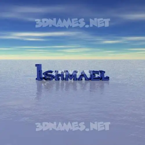 ishmael in Horizon style - 3D name wallpaper ishmael in Horizon style - 3D name wallpaper