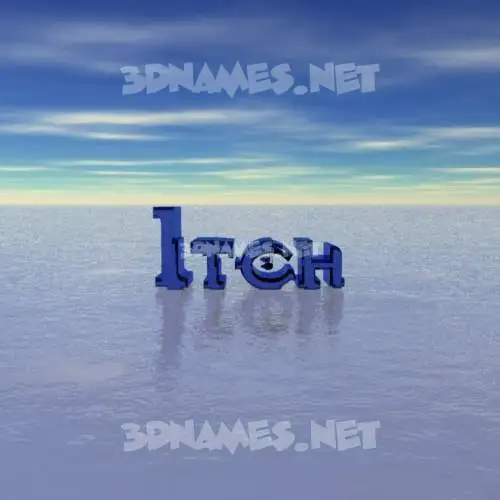 itch in Horizon style - 3D name wallpaper itch in Horizon style - 3D name wallpaper