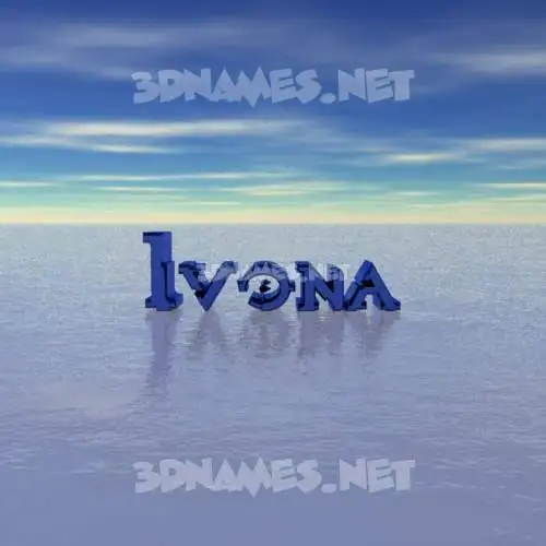 ivona in Horizon style - 3D name wallpaper ivona in Horizon style - 3D name wallpaper