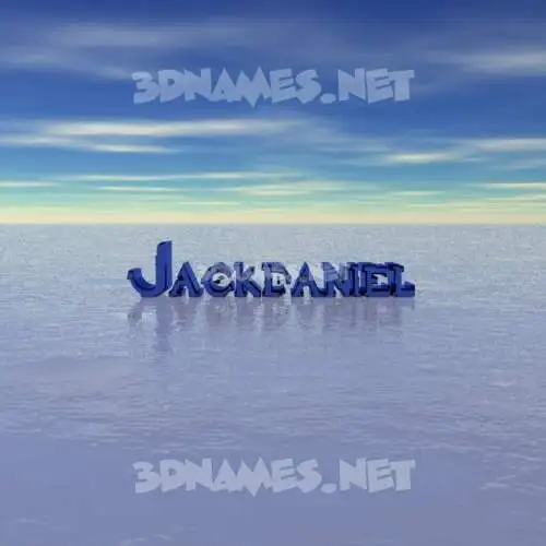 jackdaniel in Horizon style - 3D name wallpaper jackdaniel in Horizon style - 3D name wallpaper