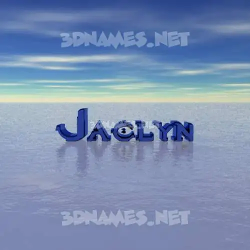 jaclyn in Horizon style - 3D name wallpaper jaclyn in Horizon style - 3D name wallpaper