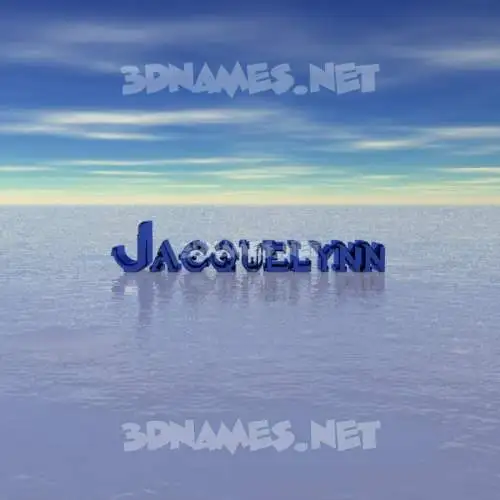 jacquelynn in Horizon style - 3D name wallpaper jacquelynn in Horizon style - 3D name wallpaper
