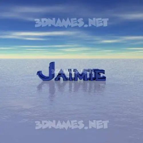 jaimie in Horizon style - 3D name wallpaper jaimie in Horizon style - 3D name wallpaper