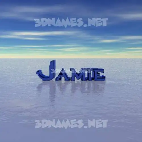 jamie in Horizon style - 3D name wallpaper jamie in Horizon style - 3D name wallpaper