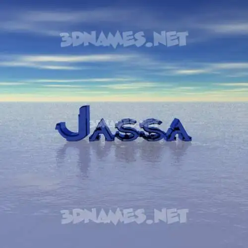 jassa in Horizon style - 3D name wallpaper jassa in Horizon style - 3D name wallpaper