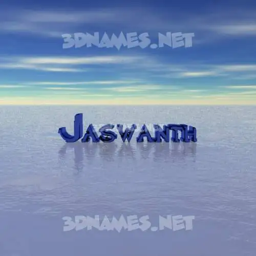 jaswanth in Horizon style - 3D name wallpaper