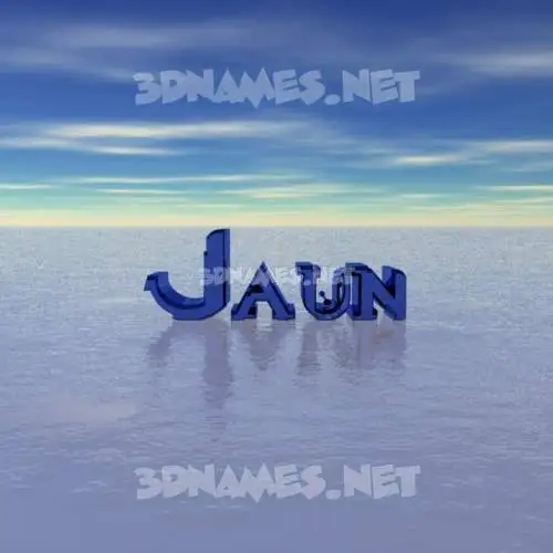 jaun in Horizon style - 3D name wallpaper jaun in Horizon style - 3D name wallpaper