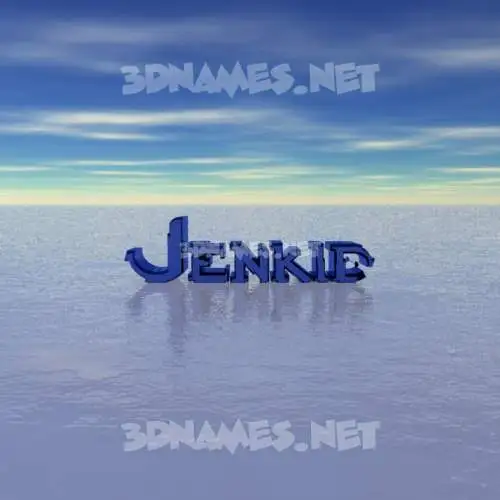 jenkid in Horizon style - 3D name wallpaper jenkid in Horizon style - 3D name wallpaper