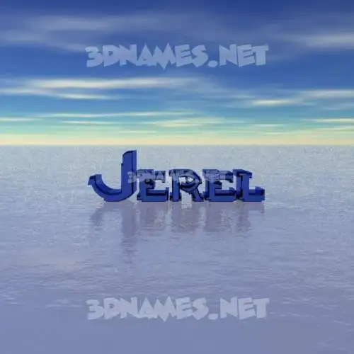 jerel in Horizon style - 3D name wallpaper jerel in Horizon style - 3D name wallpaper
