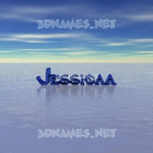 jessicaa in Horizon style - 3D name wallpaper jessicaa in Horizon style - 3D name wallpaper