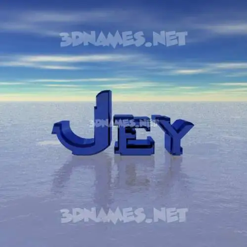 jey in Horizon style - 3D name wallpaper jey in Horizon style - 3D name wallpaper