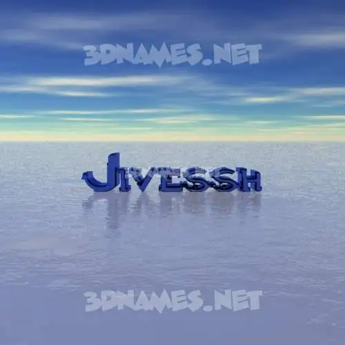 jivessh in Horizon style - 3D name wallpaper jivessh in Horizon style - 3D name wallpaper