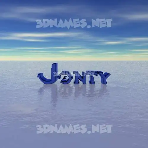 jonty in Horizon style - 3D name wallpaper jonty in Horizon style - 3D name wallpaper
