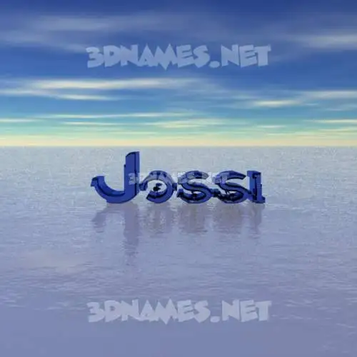 jossi in Horizon style - 3D name wallpaper jossi in Horizon style - 3D name wallpaper