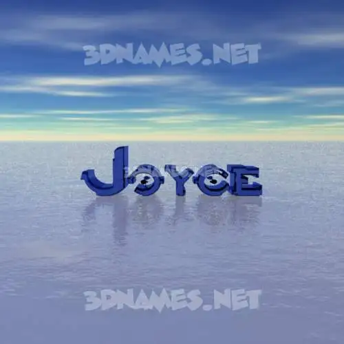 joyce in Horizon style - 3D name wallpaper joyce in Horizon style - 3D name wallpaper