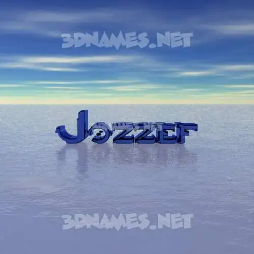 jozzef in Horizon style - 3D name wallpaper jozzef in Horizon style - 3D name wallpaper