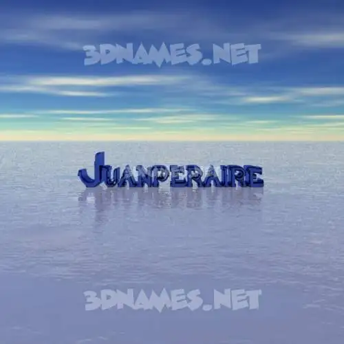 juanperaire in Horizon style - 3D name wallpaper juanperaire in Horizon style - 3D name wallpaper