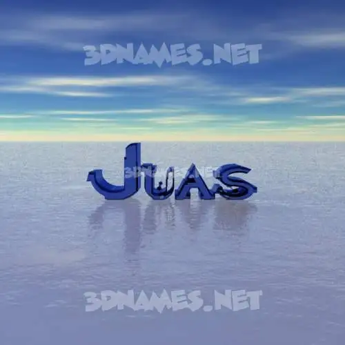 juas in Horizon style - 3D name wallpaper juas in Horizon style - 3D name wallpaper