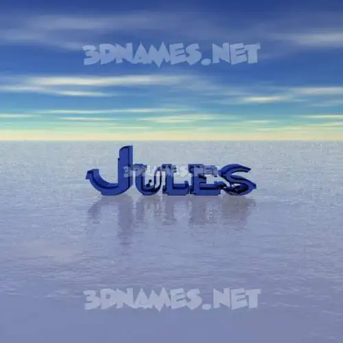 jules in Horizon style - 3D name wallpaper jules in Horizon style - 3D name wallpaper