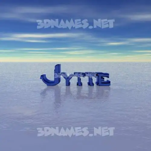jytte in Horizon style - 3D name wallpaper jytte in Horizon style - 3D name wallpaper
