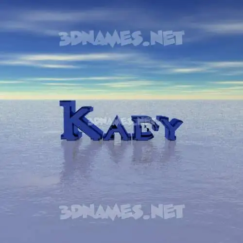 kady in Horizon style - 3D name wallpaper kady in Horizon style - 3D name wallpaper