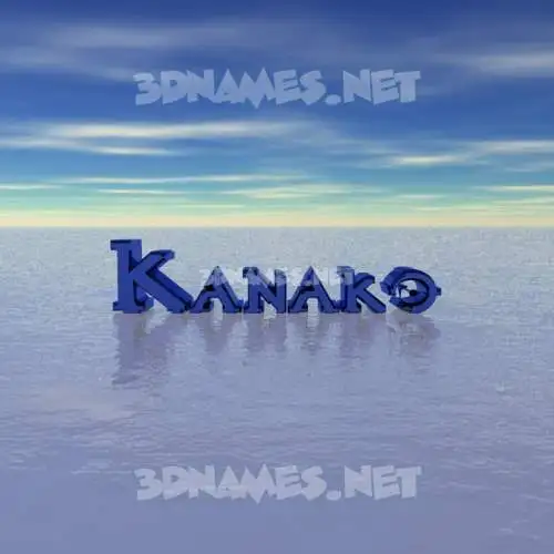 kanako in Horizon style - 3D name wallpaper kanako in Horizon style - 3D name wallpaper
