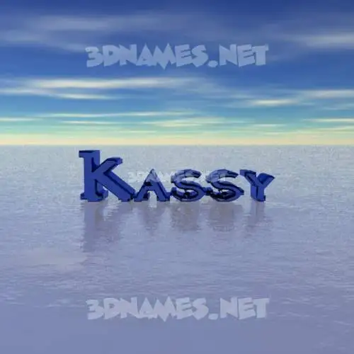 kassy in Horizon style - 3D name wallpaper kassy in Horizon style - 3D name wallpaper