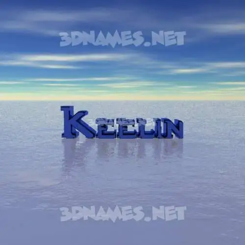 keelin in Horizon style - 3D name wallpaper keelin in Horizon style - 3D name wallpaper