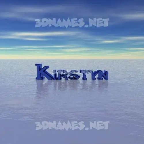 kirstyn in Horizon style - 3D name wallpaper kirstyn in Horizon style - 3D name wallpaper