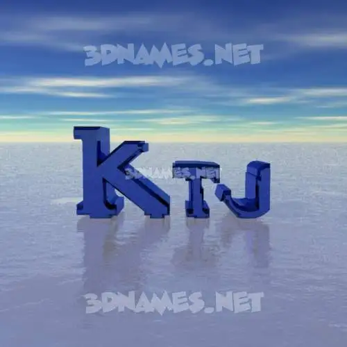 ktj in Horizon style - 3D name wallpaper ktj in Horizon style - 3D name wallpaper
