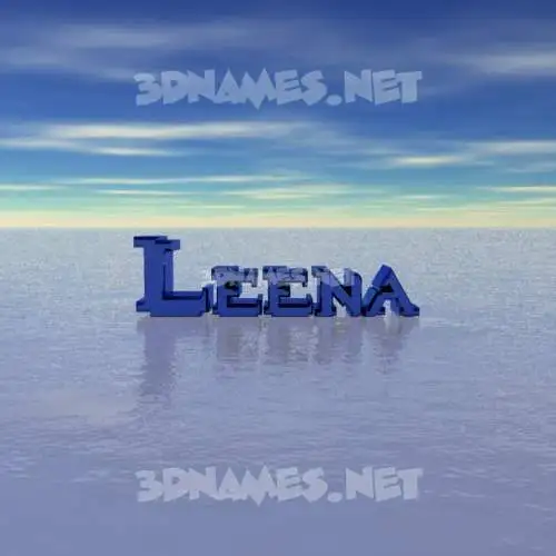 leena in Horizon style - 3D name wallpaper leena in Horizon style - 3D name wallpaper