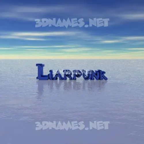 liarpunk in Horizon style - 3D name wallpaper liarpunk in Horizon style - 3D name wallpaper